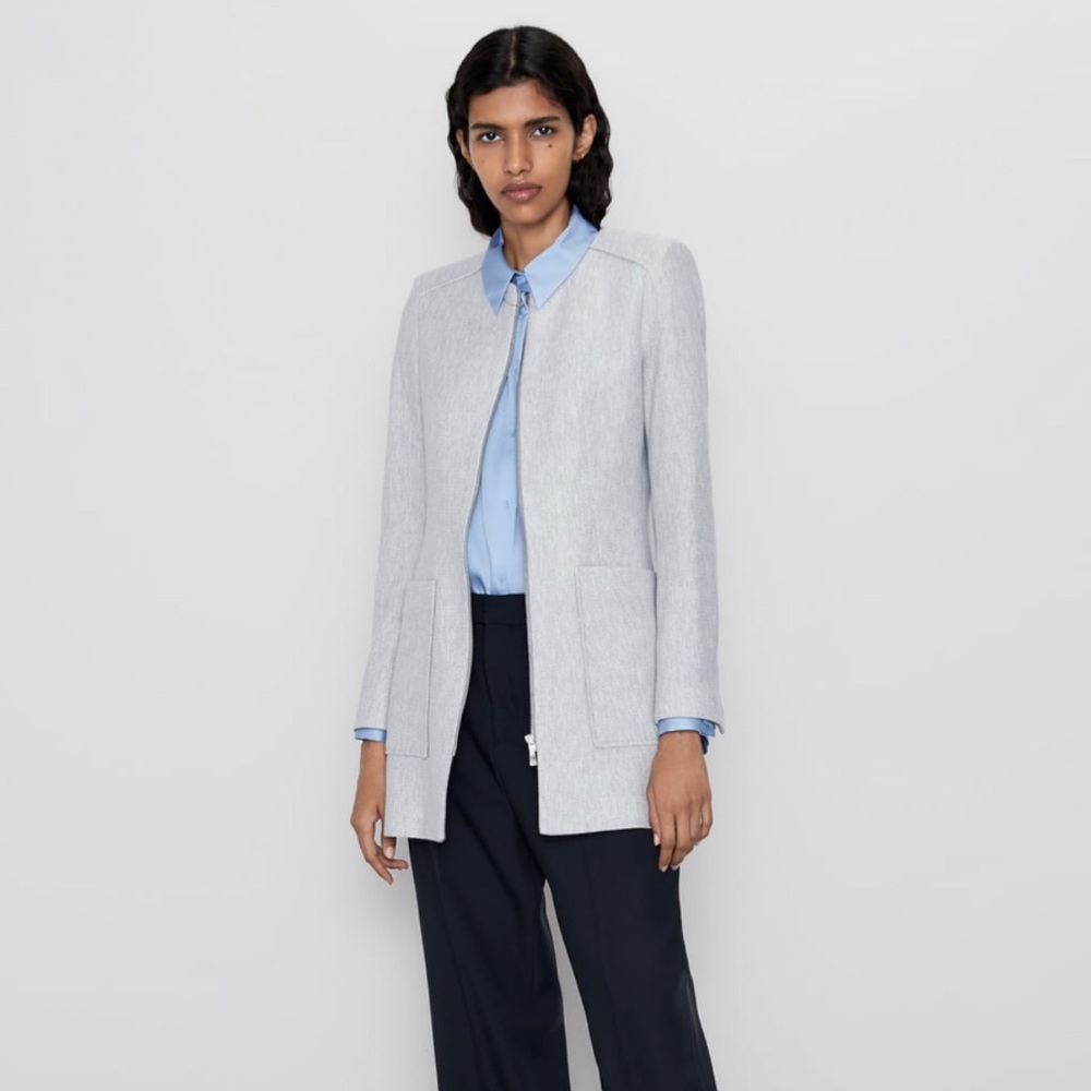 Zara dressy frock coat with pockets
